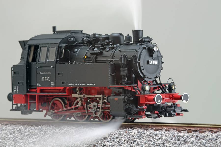 ESU BR 80 Stoomlocomotief H0 – Digitaal met LokSound 5 en Rookgenerator – DC/AC – 2-rail & 3-rail