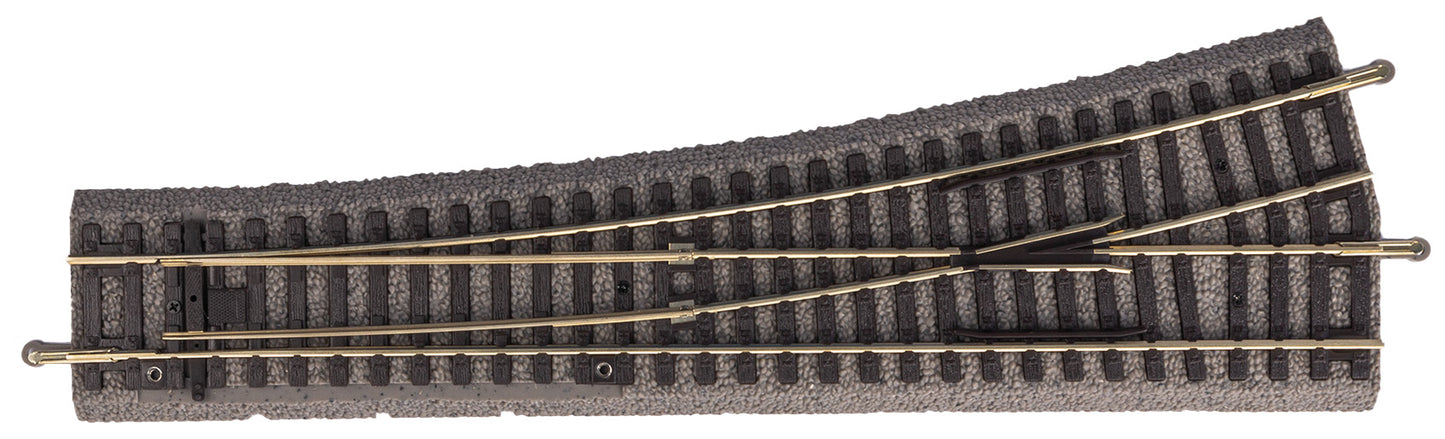 PIKO 55420 - A-Track Wissel WL 15° met ballastbed (handmatig)