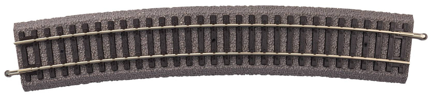 PIKO 55419 - A-Track Gebogen rail R9 908mm met ballastbed (6 stuks)