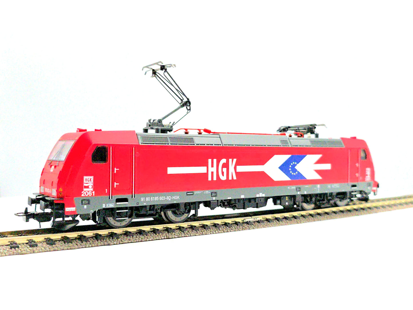 Piko H0 - 59541 - Elektrische locomotief BR 185 603-8 - HGK