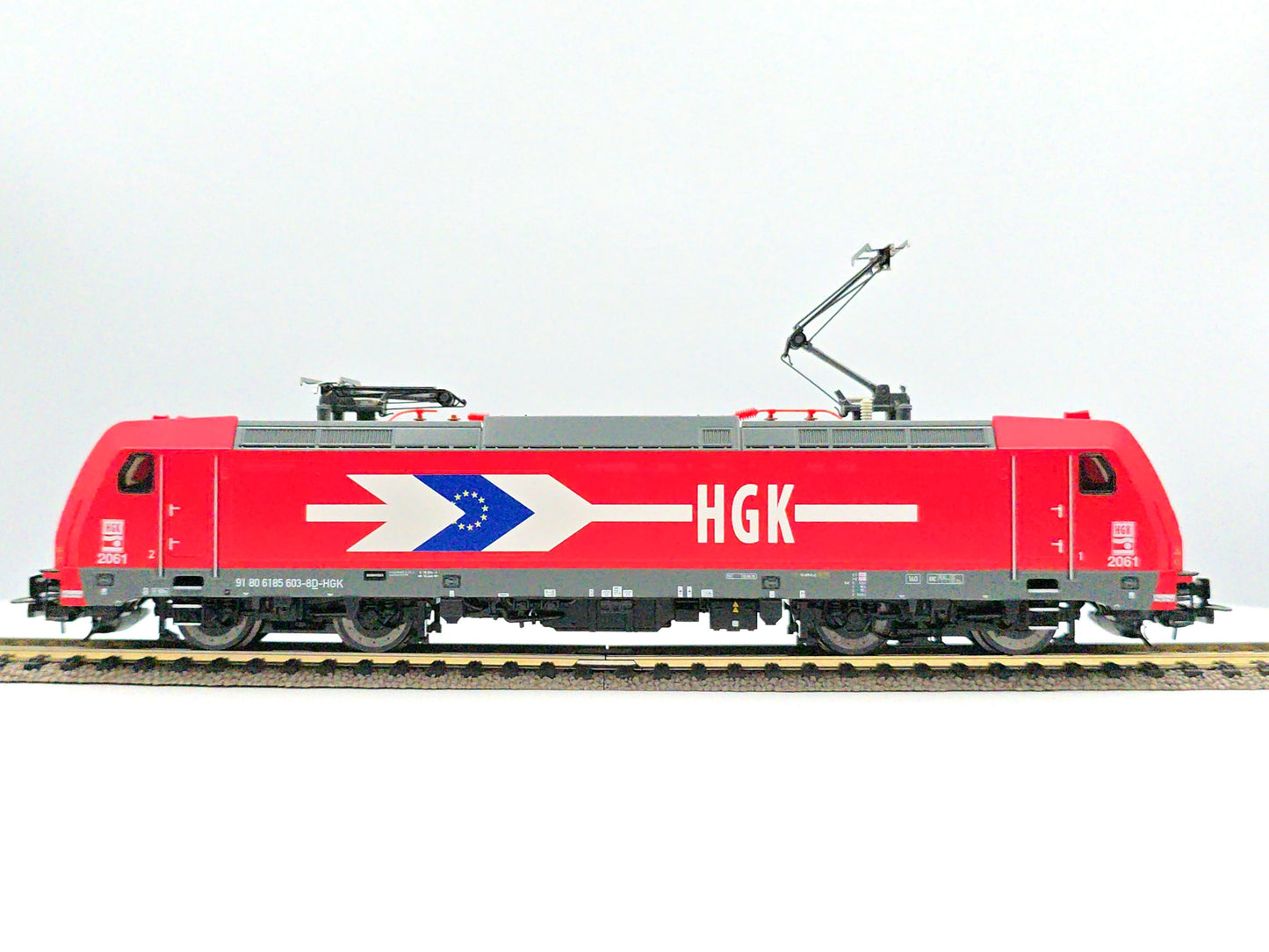 Piko H0 - 59541 - Elektrische locomotief BR 185 603-8 - HGK