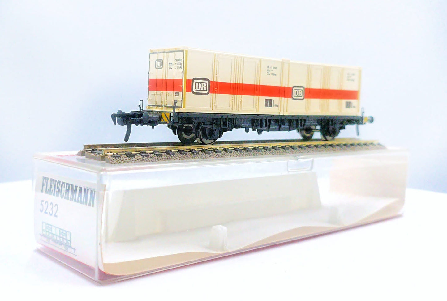 Fleischmann 5232 H0 Containerwagon 'Fleischmann' van de DB