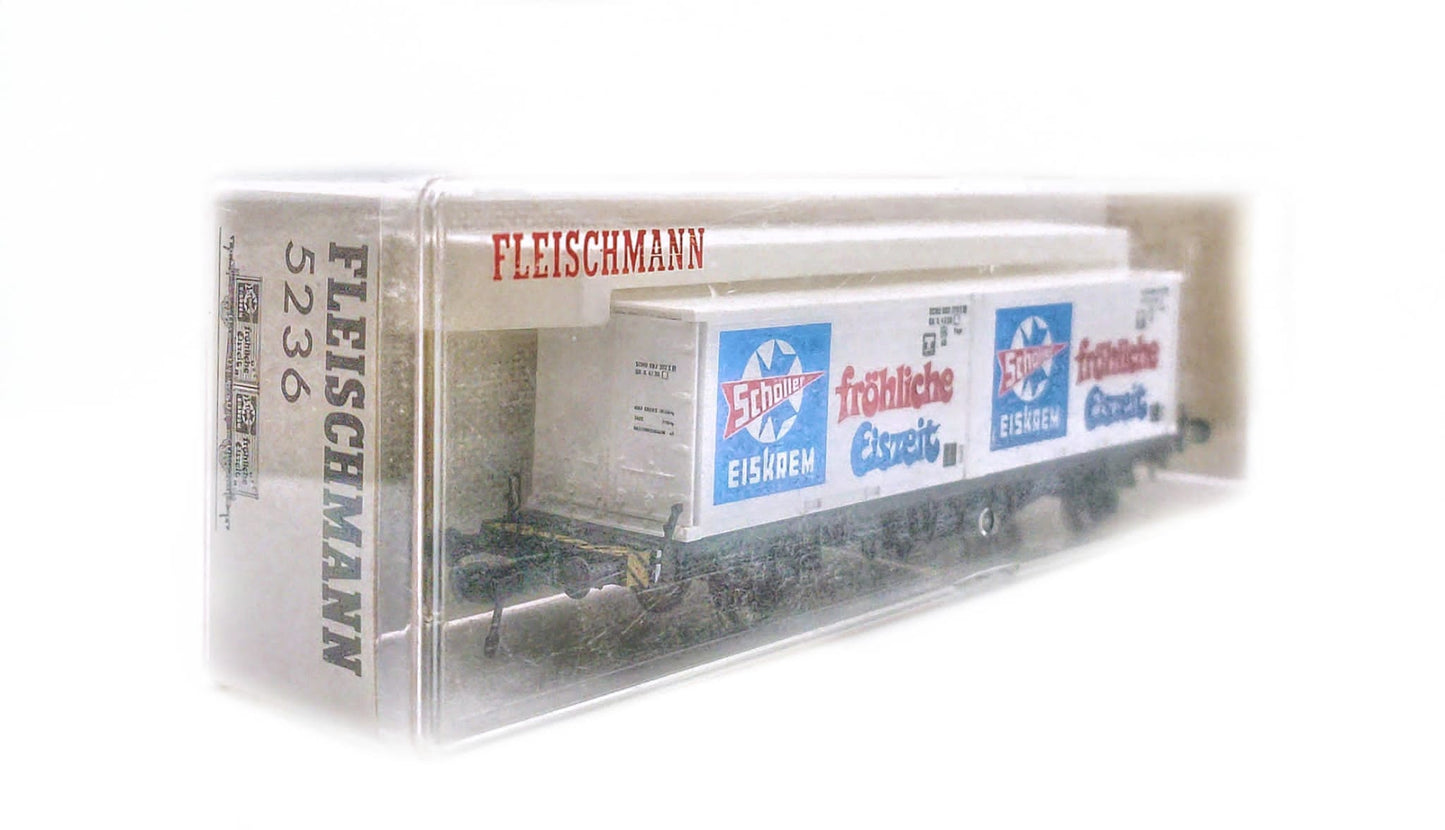 Fleischmann 5236 H0 Containerwagon 'Fröhliche Eiszeit'