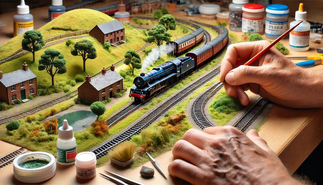 Het Creëren van Realistische Scenery voor je Modelspoorbaan: Tips en Technieken