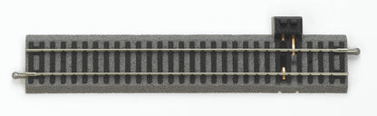 PIKO 55406 - A-Track Rechte rail 231mm met ballastbed voor aansluitclip (6 stuks)