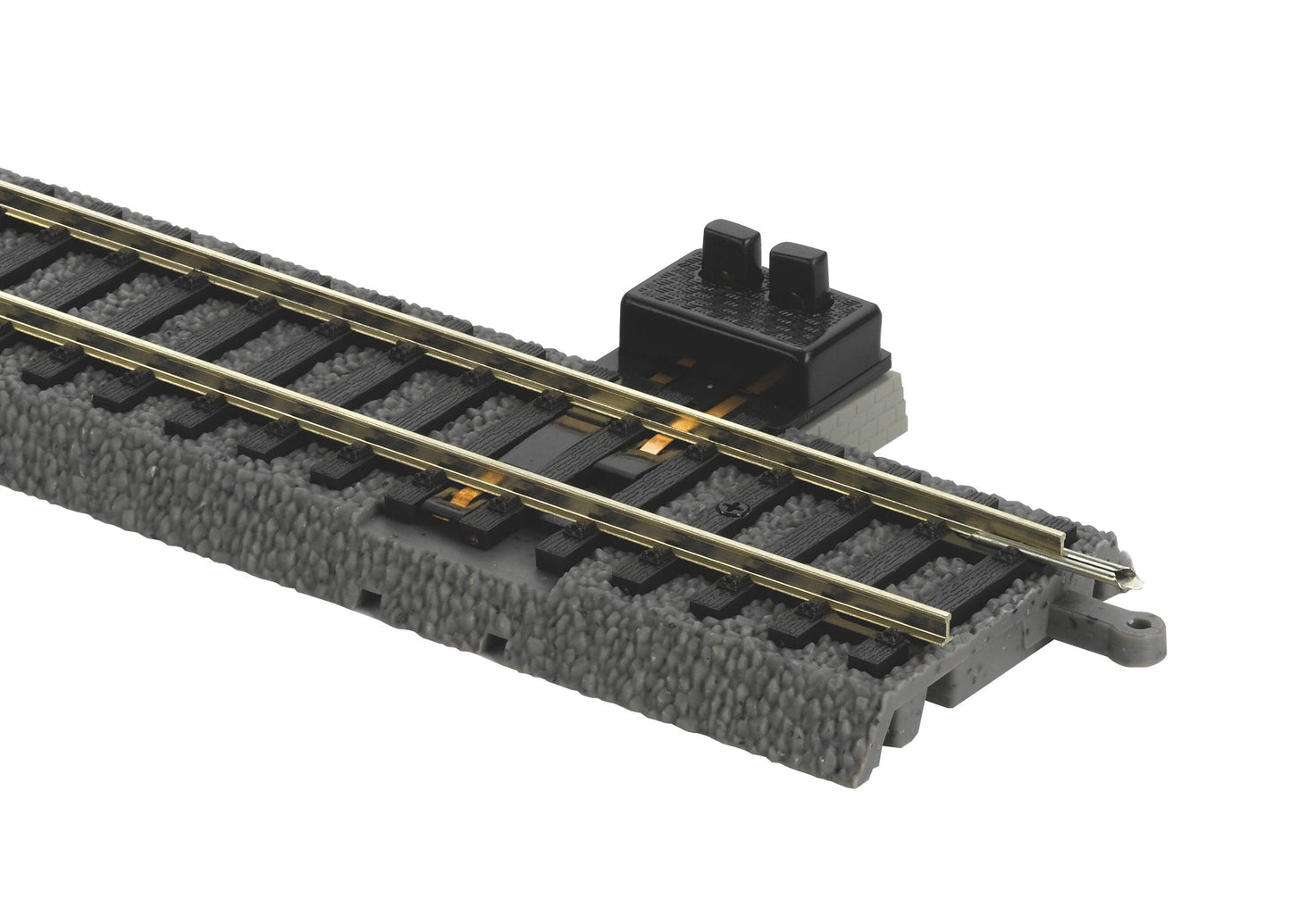 PIKO 55406 - A-Track Rechte rail 231mm met ballastbed voor aansluitclip (6 stuks)