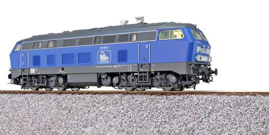 ESU 31009 – Diesellocomotief BR 218 218 055 Press blauw – H0 Sound (Tijdperk VI)