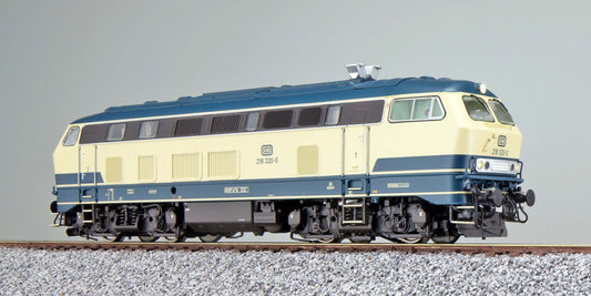 ESU 31011 – Diesellocomotief BR 218 218 320 DB oceaanblauw/beige – H0 Sound (Tijdperk IV)