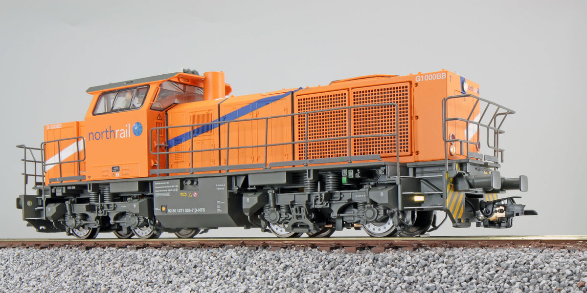 ESU 31303 – Diesellocomotief G1000BB 1271 026-7 Northrail oranje – H0 Sound (Tijdperk VI)