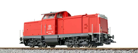 ESU 31575 – Dieselloc V100 212 100 DB verkehrsrot – H0 Sound (Tijdperk V)