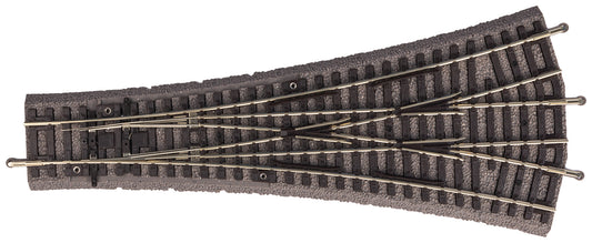 PIKO 55425 - A-Track Drie-richtingswissel W3 met ballastbed (handmatig)