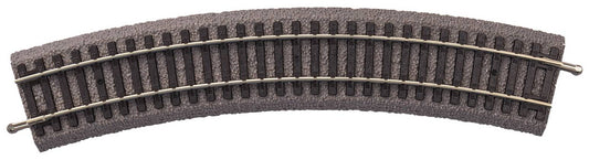 PIKO 55412 - A-Track Gebogen rail R2 422mm met ballastbed (6 stuks)