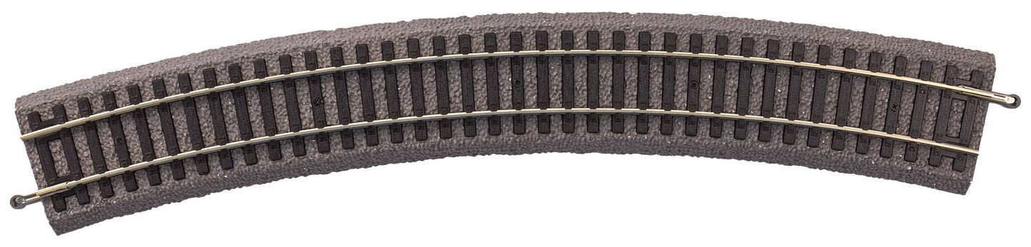 PIKO 55414 - A-Track Gebogen rail R4 546mm met ballastbed (6 stuks)