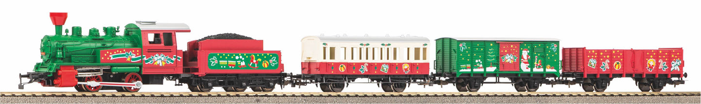PIKO H0 Starter Set Kerst Stoomlocomotief 57081