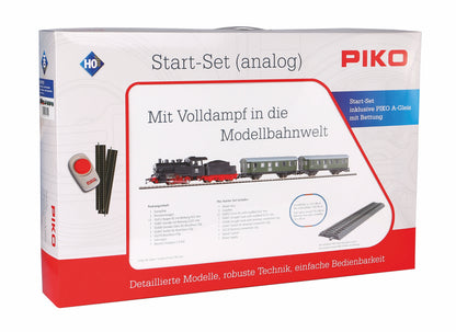 PIKO Starter Set Passagierstrein DB Stoommachine + Tender 57112