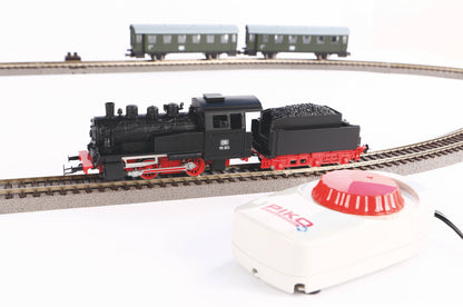 PIKO Starter Set Passagierstrein DB Stoommachine + Tender 57112
