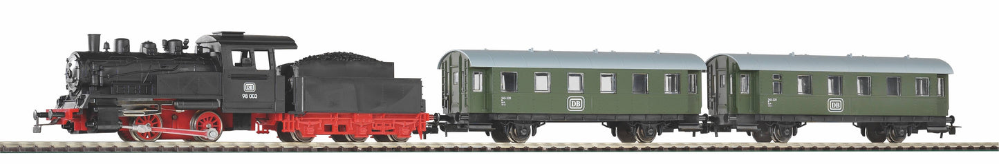 PIKO Starter Set Passagierstrein DB Stoommachine + Tender 57112