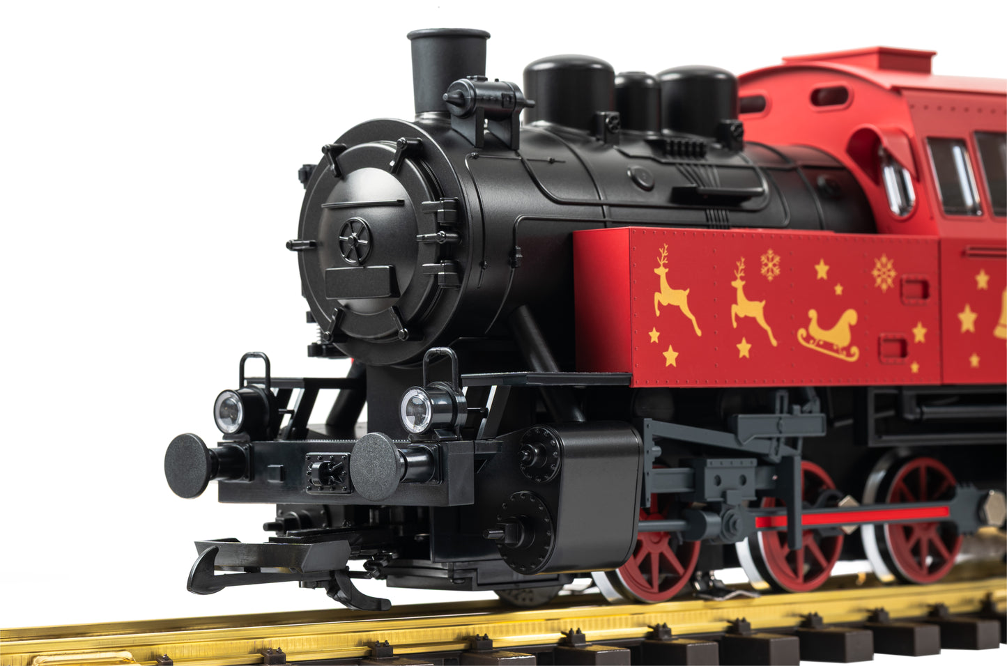 PIKO G Kersttreinstel Goederentrein BR 80 + 2 Wagons