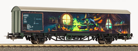 PIKO 27901 - Gesloten goederenwagen "Halloween" (H0) H0 schaalmodel – vooraanzicht