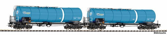 PIKO 2-delige Set Knickkesselwagen RTI H0 – Tankwagens Tijdperk VI H0 schaalmodel – vooraanzicht