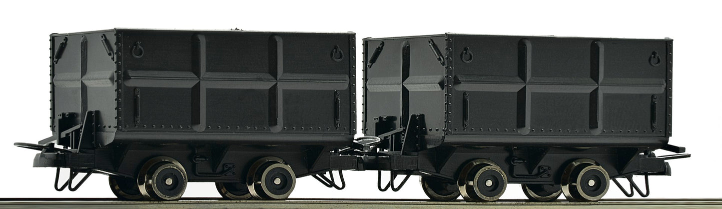 ROCO 34605 - 2-delige set kolenwagens