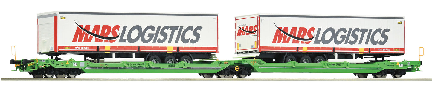 ROCO 6600005 - Articulated double-pocket wagon T3000e, CFL Cargo