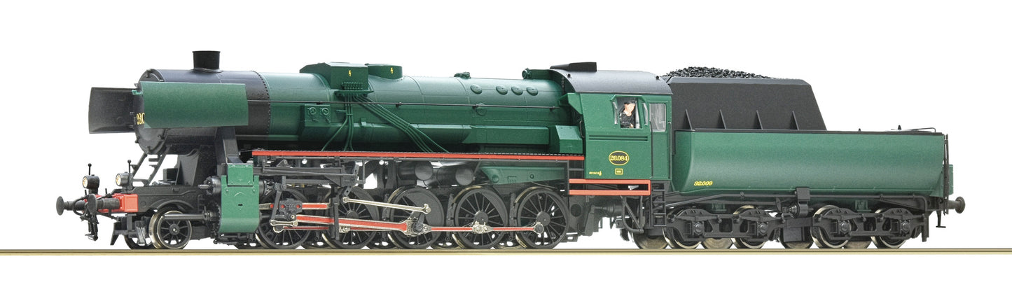 ROCO 70044 - Steam locomotive 26.084, SNCB sound