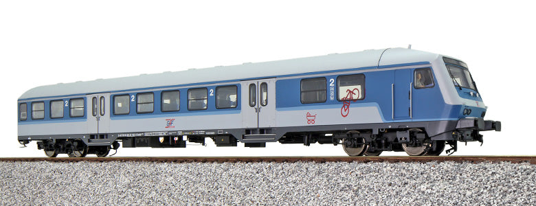 ESU 36070 n-Wagen Silberling – Bnrdzf 483.1 Stuurrijtuig – blauw-wit, Ep.VI