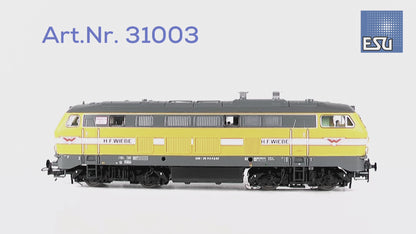 ESU Class V160 in H0 - 31001-31003-BR216