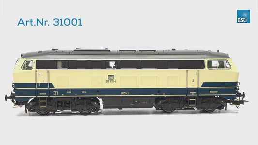 ESU Class V160 in H0 - 31001-31003-BR216
