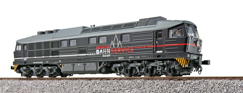 ESU 31357 diesellocomotief BR 241 353 EBS 'Ludmilla', zwart, tijdperk VI, grensverkeer NL–DE, schaal H0 – officiele ESU-foto